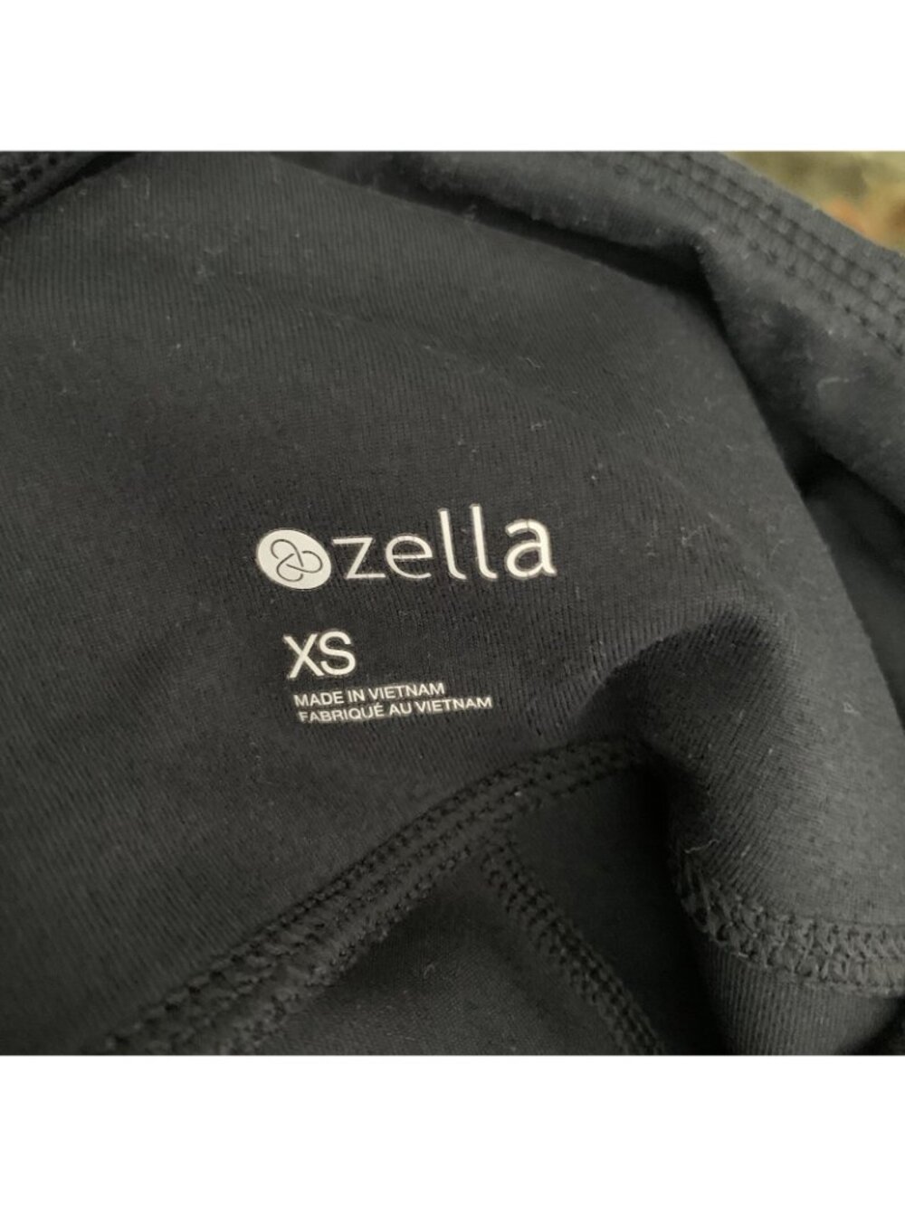 ✨3/$30 Zella Women's XS Black Cropped Leggings - Picture 5 of 5